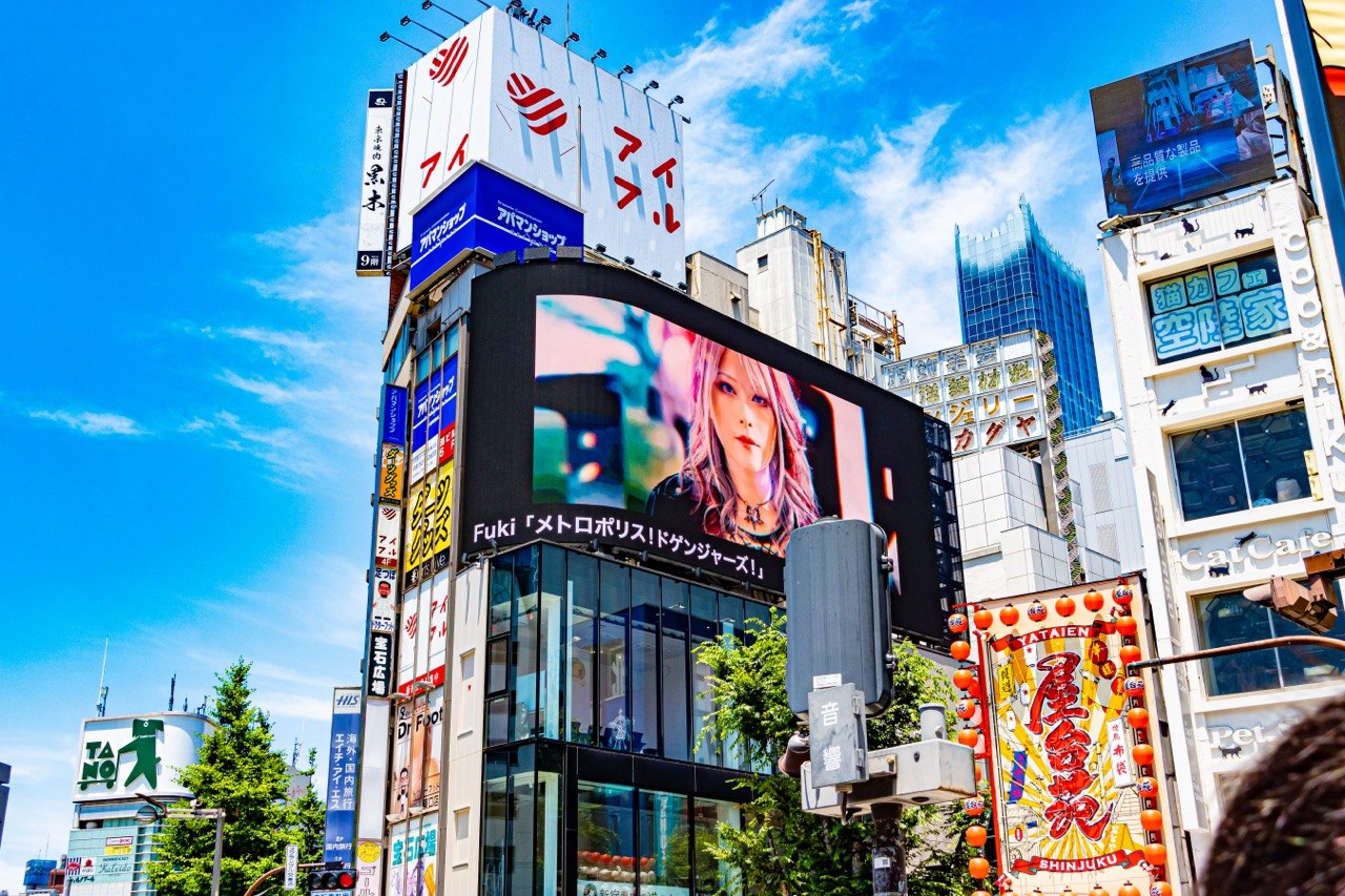 街头低角度