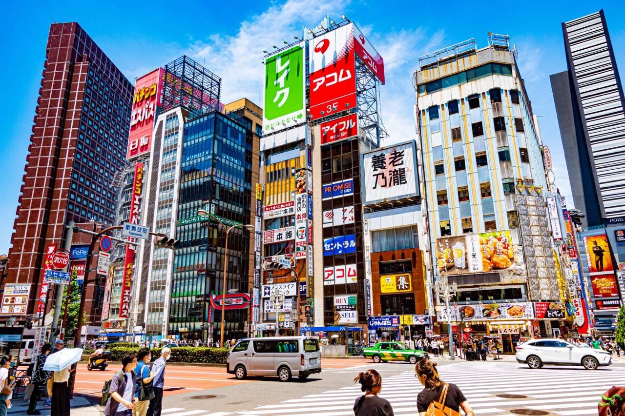 繁华街头